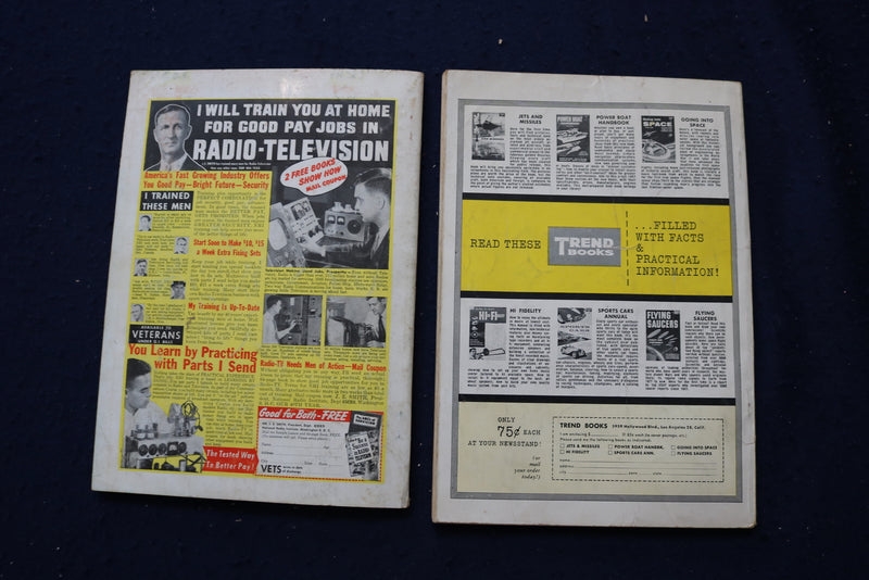 1955-1973 ELECTRONICS MAGAZINES - LOT OF 8 - O 3453