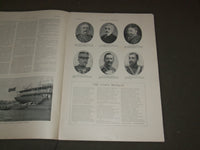 1898 OCT 29 COLLIER'S MAGAZINE - PRESIDENT M'KINLEY AT OBAHA EXHIBITION - F 572