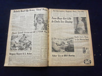 1965 MAY 5 BOSTON RECORD AMERICAN NEWSPAPER - REBELS 'ELECT' PRESIDENT - NP 6282