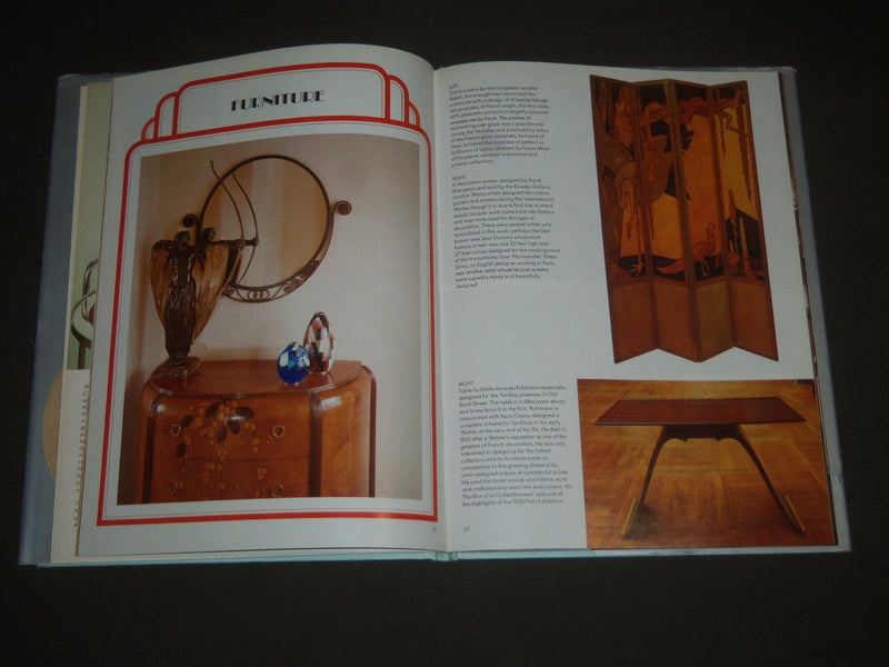 1974 ALL COLOR BOOK OF ART DECO BY DAN KLEIN BOOK - I 1099