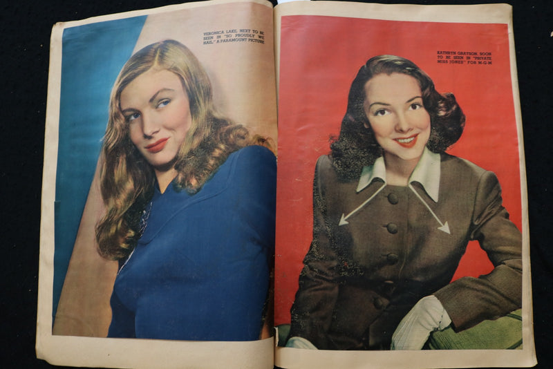 MOVIE STARS SCRAPBOOK, LOADED - ANN SHERIDAN - JUDY GARLAND - E 24910