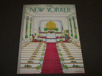 1957 JUNE 8 NEW YORKER MAGAZINE FRONT COVER ONLY - GREAT ART FOR FRAMING