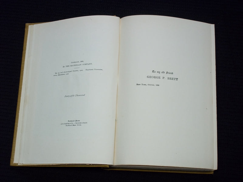 1900 IN THE PALACE OF THE KING HARDCOVER BOOK BY F. MARION CRAWFORD - KD 7625