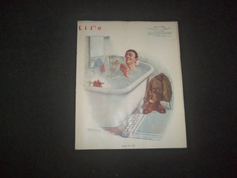 1919 MAY 1 LIFE MAGAZINE - BACK TO LIFE - L 769A