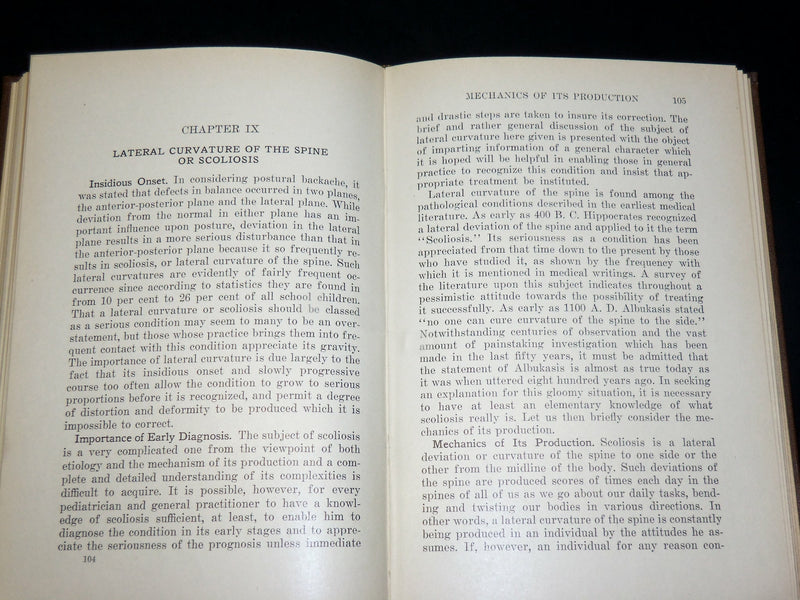1930 POSTURE IT'S RELATION TO HEALTH BOOK BY FRANK D. DICKSON, M. D. - KD 2763T