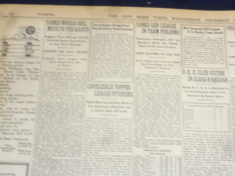 1923 DECEMBER 5 NEW YORK TIMES - KESSLER GUILTY OF BOOTLEG PLOT - NT 9213