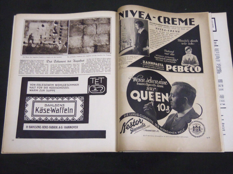 1927 JANUARY 22 DIE WOCHE GERMAN MAGAZINE - NICE ILLUSTRATED COVER - ST 4313