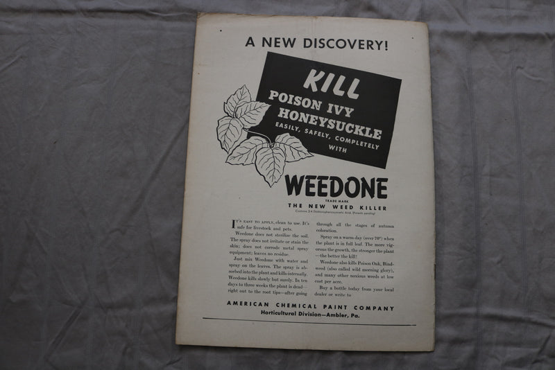 1945 MAY 1 HORTICULTURE ILLUSTRATED MAGAZINE - NICE SCENERY COVER - ST 1013F