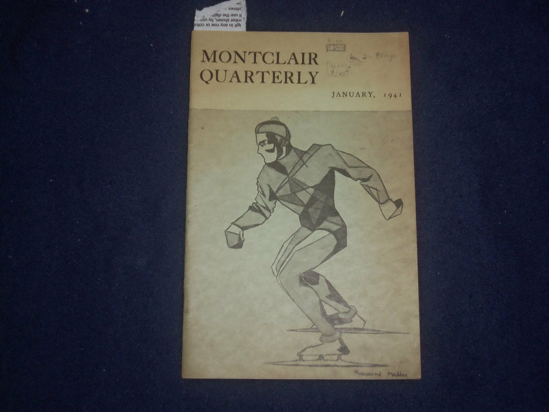 1940-1941 MONTCLAIR QUARTERLY MAGAZINE - LOT OF 2 - J 6438