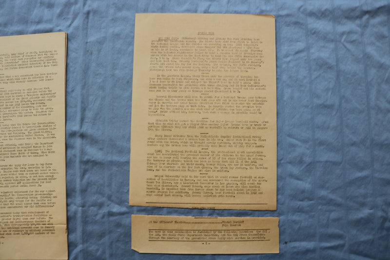 1945 JUNE 17 SIXTH ARMY NEWS - WORLD WAR II - K 3123