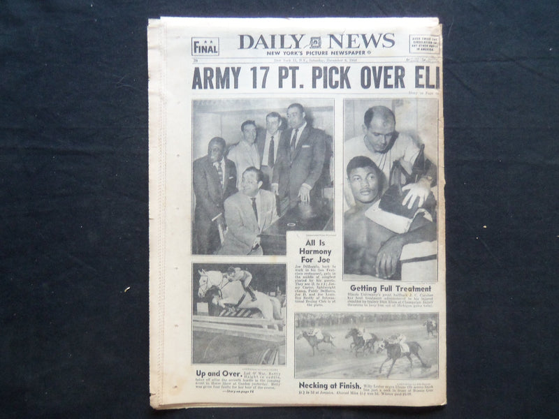 1954 NOVEMBER 6 NY DAILY NEWS-CHIEFS PROBE GRAFT RINGS IN 5 CITY DEPTS - NP 2518