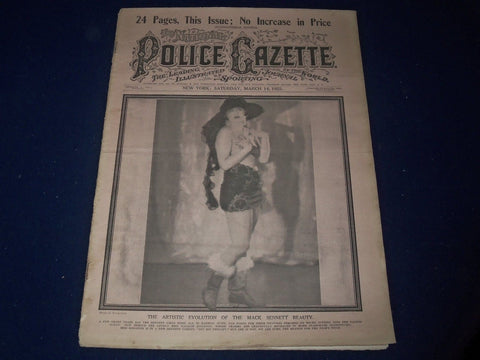 1925 MAR 14 NATIONAL POLICE GAZETTE - NATALIE KINGSTON - JACK DEMPSEY - SP 3056