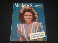 1944 APRIL MODERN SCREEN MAGAZINE - SHIRLEY TEMPLE COVER - E 14316