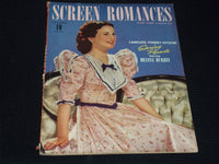1940 NOVEMBER SCREEN ROMANCES MAGAZINE - DEANNA DURBIN COVER - E 16551