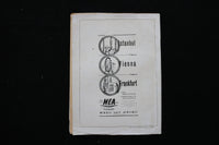 1958 MARCH MIDDLE EAST FORUM MAGAZINE - MICHEL BASBOUS SCULPTOR COVER - E 10422