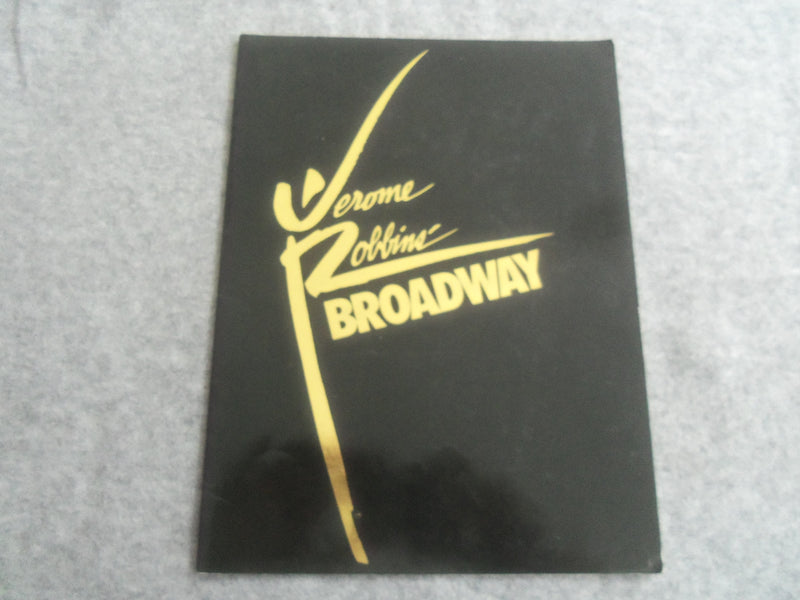 1989 JEROME ROBBINS' BROADWAY PROGRAM - IMPERIAL THEATER, NY - J 7632