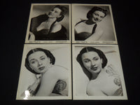 PATRICIA MORRISON PUBLICITY STILLS - LOT OF 4 PHOTOS - 8x10 - #104