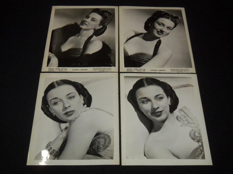 PATRICIA MORRISON PUBLICITY STILLS - LOT OF 4 PHOTOS - 8x10 - #104
