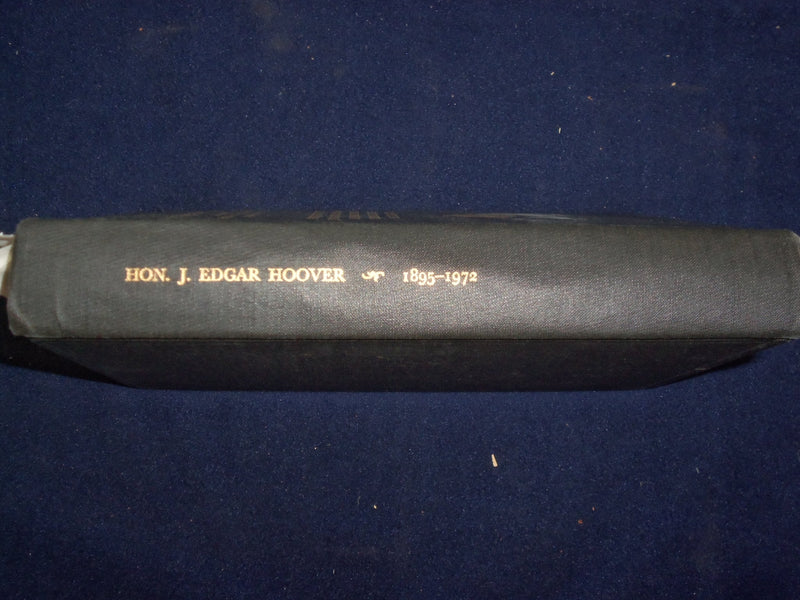 1974 MEMORIAL TRIBUTES TO J. EDGAR HOOVER HARDCOVER BOOK BY - KD 9090