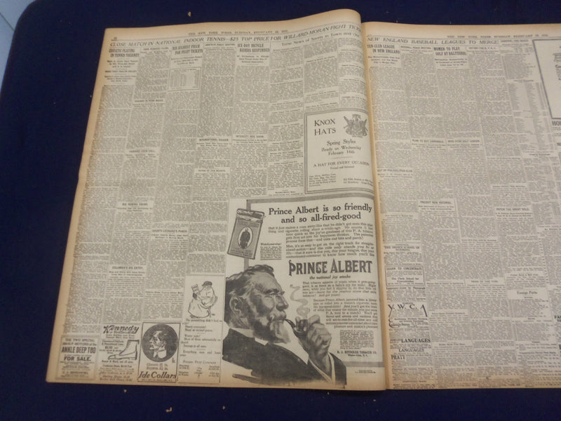 1916 FEBRUARY 15 NEW YORK TIMES - ARETHUSA IS HIT BY MINE, 10 DEAD - NT 9036