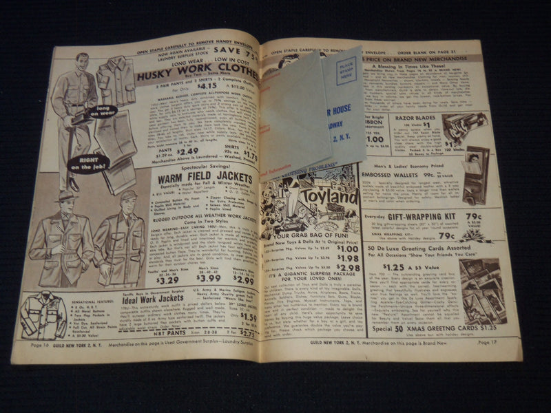 1959 GUILD MAIL ORDER HOUSE CATALOGS LOT OF 2 - J 7853