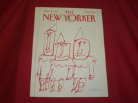 1986 SEPTEMBER 22 NEW YORKER MAGAZINE FRONT COVER ONLY - GREAT ART FOR FRAMING