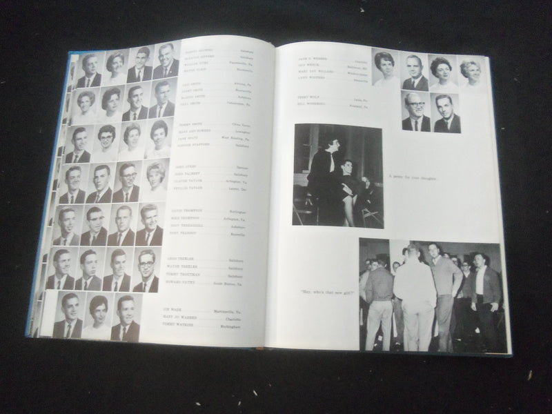 1963 SAYAKINI CATAWBA COLLEGE YEARBOOK - SALISBURY, NORTH CAROLINA - YB 2935