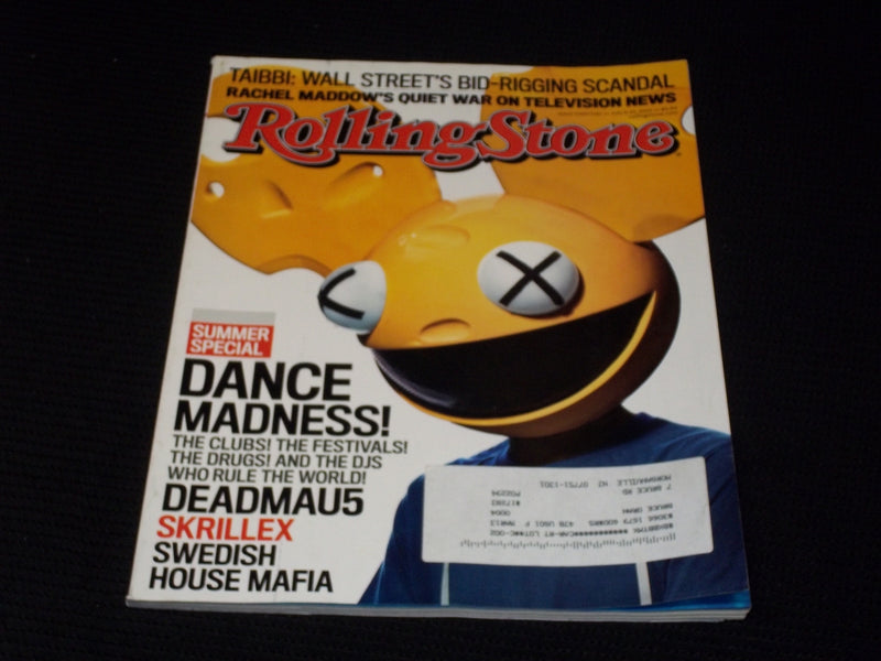 2012 JULY 5-19 ROLLING STONE MAGAZINE - DEADMAU5 FRONT COVER - E 1721