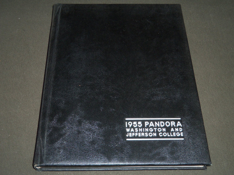 1955 PANDORA WASHINGTON AND JEFFERSON COLLEGE YEARBOOK - PENNSYLVANIA - YB 1086