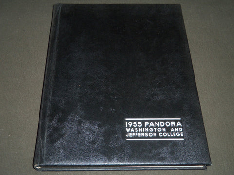 1955 PANDORA WASHINGTON AND JEFFERSON COLLEGE YEARBOOK - PENNSYLVANIA - YB 1086