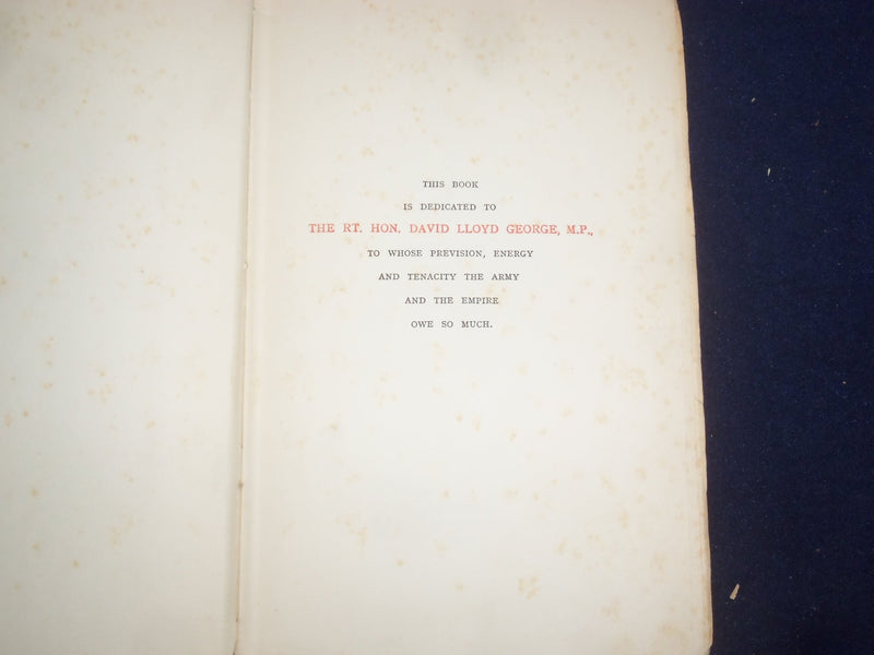 1914 FIELD-MARSHAL VISCOUNT FRENCH OF YPRES HARDCOVER BOOK WITH MAPS - KD 9092