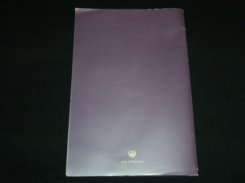 1990'S PHOENIX WATER PAST TO PRESENT BROCHURE - J 8800