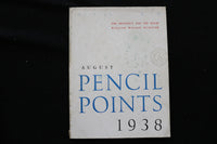 1938 AUGUST PENCIL POINTS MAGAZINE - B 1126V