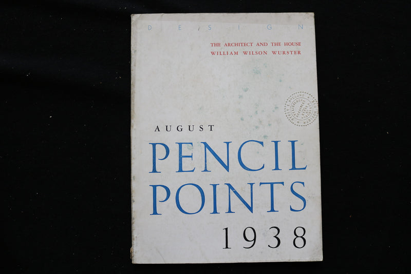 1938 AUGUST PENCIL POINTS MAGAZINE - B 1126V