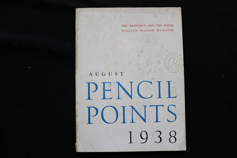 1938 AUGUST PENCIL POINTS MAGAZINE - B 1126V