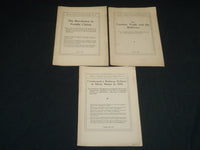 1910-1911 RAILWAY BUSINESS ASSOCIATION BULLETIN LOT OF 7 ISSUES - J 5404