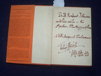 1943 CONFUCIUS SAID IT FIRST HARDCOVER BOOK - INSCRIBED BY TEHYI HSIEH - KD 8792