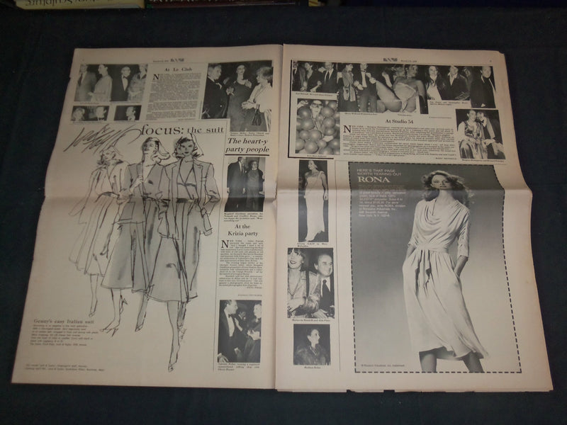 1979 MARCH 2-9 W MAGAZINE - GREAT STORIES, PHOTOS & ADS - NP 3355