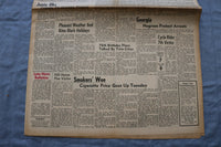 1965 MAY 31 THE DAILY CHRONICLE NEWSPAPER-GEMINI FLIGHT PLAN ON SCHEDULE-NP 8512