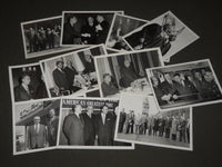 1950'S GOVERNOR ROBERT MEYNER PHOTO LOT OF 11 - TRIP TO AMSTERDAM - J 3460