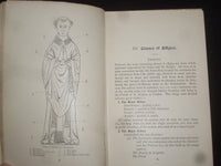 1898 MONUMENTAL BRASSES HARDCOVER BOOK BY REV. HERBERT W. MACKLIN - KD 9261