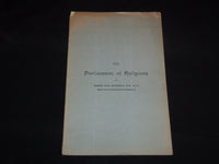 1893 THE PARLIAMENT OF RELIGIONS BOOK BY GEORGE BOARDMAN - J 8862