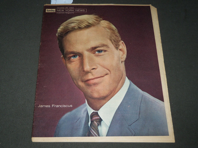 1964 OCT 14 SUNDAY NEWS COLOROTO MAGAZINE- YANKEES-CARDS TEAM PHOTOS - J 3031