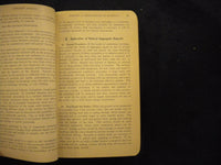 1951 CONCRETE MANUAL SOFT SOFT LEATHER COVER BOOK - 5TH EDITION - KD 8064