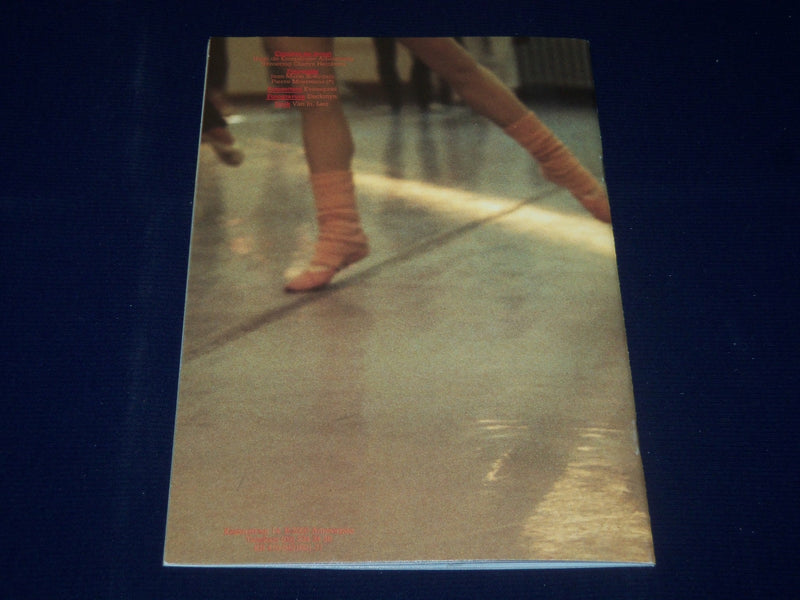1984-1985 KONINKLIJK BALLET VAN VLAANDEREN PROGRAM - GREAT PHOTOS - J 5074