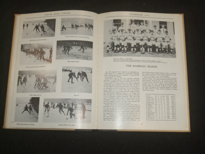 1955 SOUTH KENT SCHOOL YEARBOOK - SOUTH KENT, CONNECTICUT - YB 2256