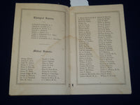 1850-1851 REGISTER OF GENEVA COLLEGE - SOFTCOVER - J 4572