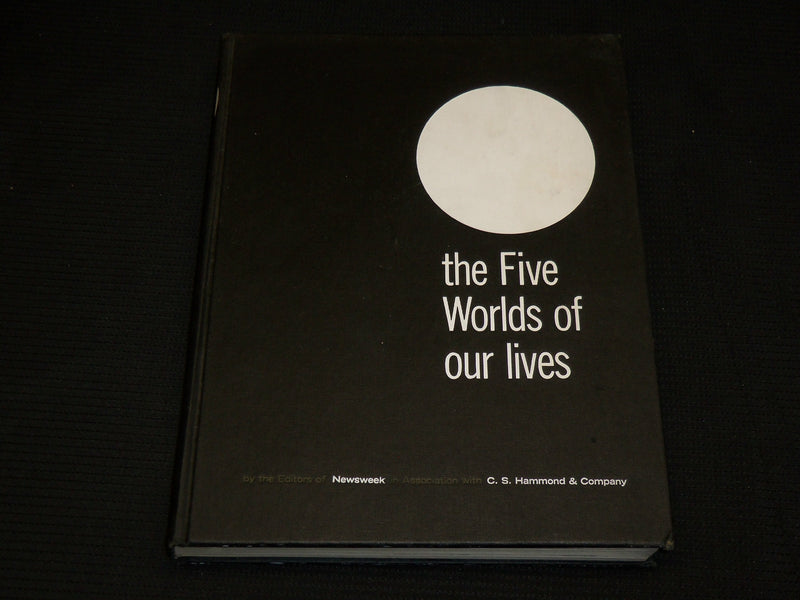 1961 THE FIVE WORLDS OF OUR LIVES HARDCOVER BOOK - NICE PHOTOS - R 717N
