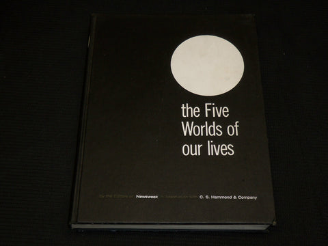 1961 THE FIVE WORLDS OF OUR LIVES HARDCOVER BOOK - NICE PHOTOS - R 717N