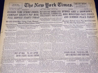 1946 JUNE 23 NEW YORK TIMES - HUDSON TUBE STRIKE ENDED - NT 3182